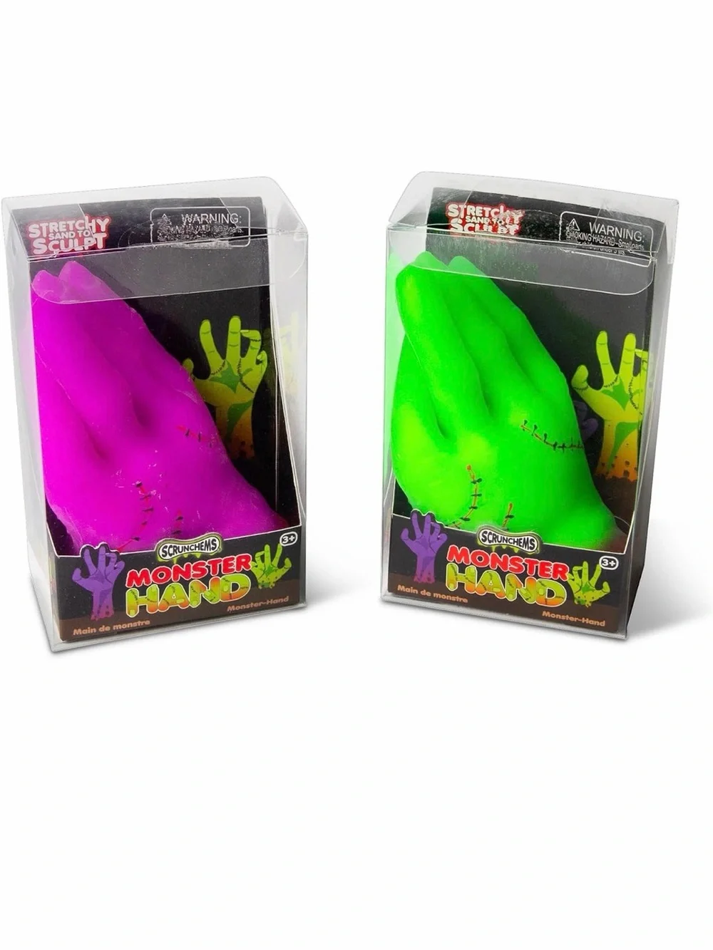 SCRUNCHEMS MONSTER HANDS SQUISHY NWT